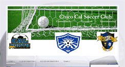 Desktop Screenshot of chicocalsoccer.org